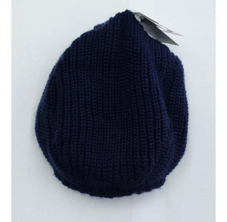 Picture of G8525 BOYS / GIRLS THERMAL FLEECY NAVY BLUE BERET / HAT